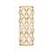 Z-Lite Harden Wall Sconce, 3-Light, 8 In.W x 4.5 In.L x 22.5 In.H, Modern Gold/White 1948-3S-MGLD - alternate 1